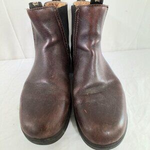 Blundstone Dark Brown Leather Chelsea Boots